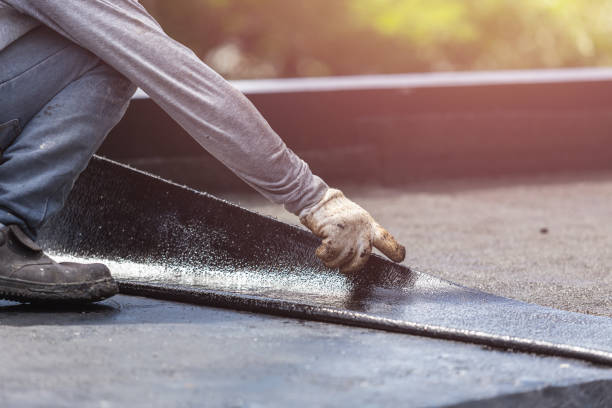 Professional Wet Basement Repair technician working in Harlan, IN